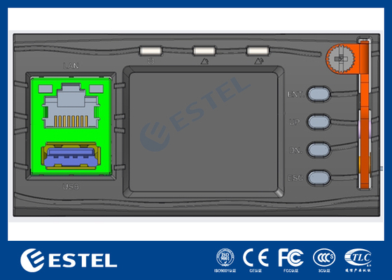 4-12kW 5U Subrack Telecom Rectifier System And DC Power System for Industrial Applications