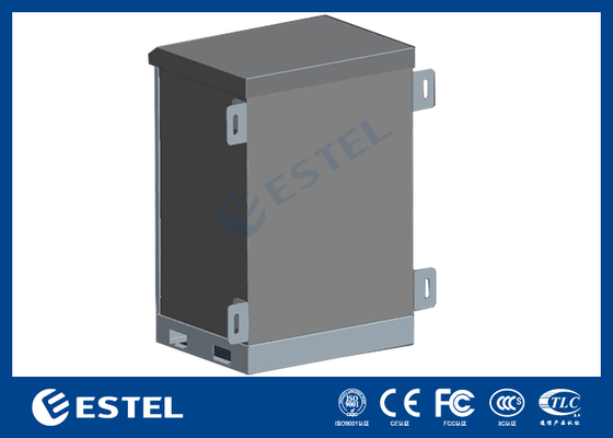 12U Anti-Corrosion Powder Coating Outdoor Wall-Mount Cabinet with Anti-Theft Three-Point Lock