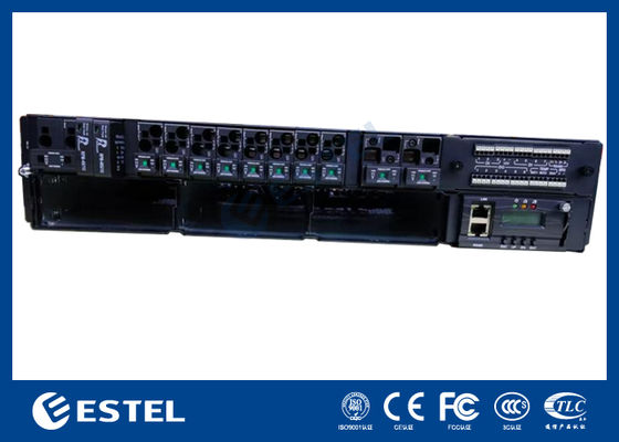 Modular Telecom Rectifier System Module,220V AC to 48V DC,1U Plug-in Unit,93% Efficiency,Intelligent Monitoring,Suitable for ESTEL Cabinets