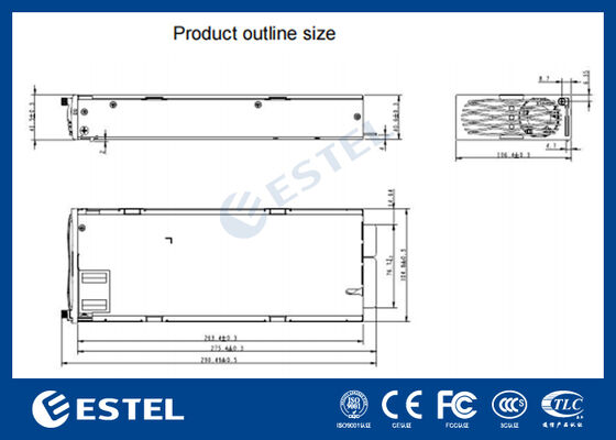 Communication Inverter Module with 3 Ports and Intelligent Monitoring for Network Management