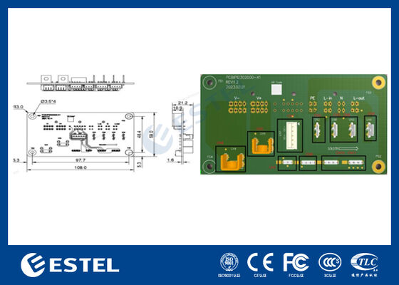 Communication Inverter Module with 3 Ports and Intelligent Monitoring for Network Management