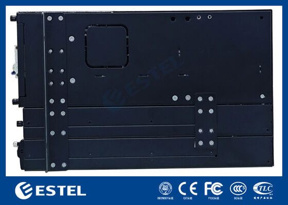 Telecom Rectifier System providing RS485 internet port dry contacts and remote monitoring capabilities for network management and control