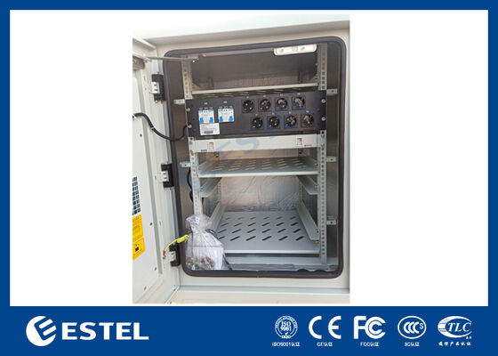 Outdoor Telecom Power Cabinet with Rectifiers and MPPTs for Coal Plant and Mine Yard 9kW to 18kW Scalable