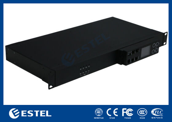 Smart Power Distribution Unit Designed for Space Utilization in Rack Mounted Environments with Compact 1U Size form Factory