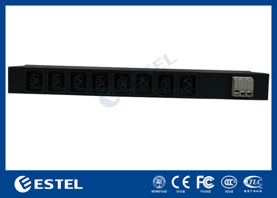 Smart Power Distribution Unit Designed for Space Utilization in Rack Mounted Environments with Compact 1U Size form Factory