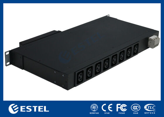 Smart Power Distribution Unit Designed for Space Utilization in Rack Mounted Environments with Compact 1U Size form Factory
