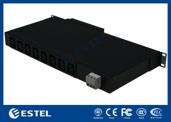 Smart Power Distribution Unit Designed for Space Utilization in Rack Mounted Environments with Compact 1U Size form Factory