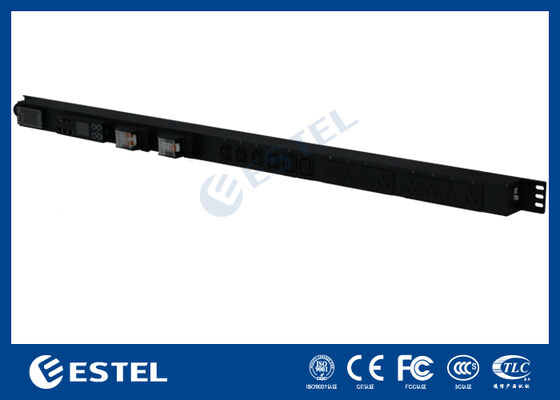 APC Smart PDU with Real Time Power Monitoring and Environmental Sensors for Data Center Management and Power Delivery