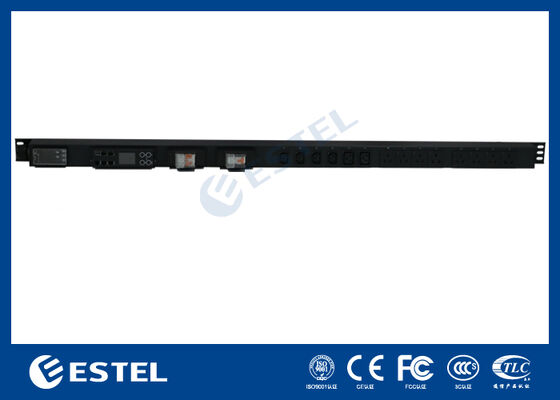 APC Smart PDU with Real Time Power Monitoring and Environmental Sensors for Data Center Management and Power Delivery