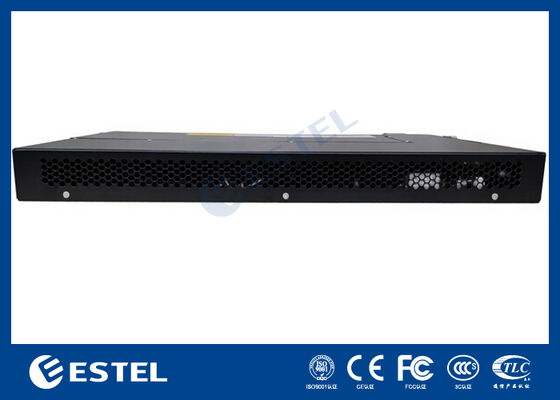 1U Rack Mount Telecom DC Power System with Integrated Distribution and Intelligent Controller