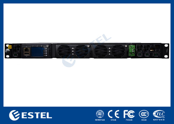 1U 8kW Telecom Rectifier Power with SNMP Management and Compatible with both 3000W and 4000W Modules