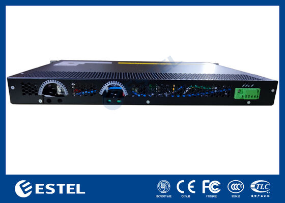 ET48100-P5E21 1U 2-Slot High-Voltage DC Solar Expansion Shelf for -48V Telecom Power Systems