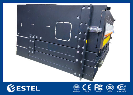 19 Inch Modular DC Power Distribution System for Telecom Networks with Battery Inputs and Integrated Monitoring