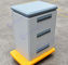 Single Wall Steel Outdoor Pole Mount Cabinet Power Distribution Small Box IP55