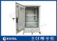 6U 19&quot;  Steel Telecom Cabinets Outdoor Powder Coating Small Battery Enclosure