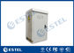 6U 19"  Steel Telecom Cabinets Outdoor Powder Coating Small Battery Enclosure