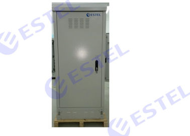 IP55 Outdoor Electronic Equipment Enclosures , Outdoor Data Cabinet Copper Bar