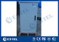 Durable Outdoor Telecom Cabinet Single Layer Aluminum Sheet IP65 Long Lifespan
