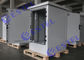 Solid Structure Outdoor Telecom Cabinet IP55 Galvanized Steel With Front Rear Access