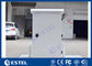 Cold Rolled Steel Outdoor Power Cabinet , Telecom Equipment Cabinet Dustproof