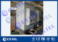One Front Door Outdoor Telecom Cabinet Galvanized Sheet Customized With Oil Socket