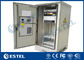 220VAC Integrated Outdoor Telecom Cabinet Galvanized Steel For Telecommunication