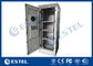 Air Conditioner Integrated Telecom Outdoor Cabinet Galvanized Steel With Three Battery Layers