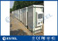 30U Outdoor Equipment Cabinet Galvanized Steel Single Wall With Heat Insulation