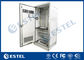 Fans Cooling Outdoor Telecom Cabinet Steel IP55 Double Wall With Heat Insulation