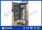 One Front Door Outdoor Telecom Cabinet 1 Compartment Single Wall Heat Insulation