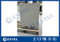 Galvanized Steel Outdoor Telecom Cabinet Heat Exchanger Cooling 19”Equipment Rack