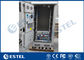 Galvanized Steel Outdoor Telecom Cabinet Air Conditioner Cooling With Rectifier System