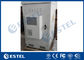 Double Wall Outdoor Telecom Cabinet One Compartment Steel With Air Conditioner