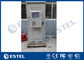 1.5KW Cooling Capacity Outdoor Telecom Cabinet Galvanized Steel With Heat Insulation