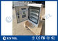 Integrated Galvanized Steel Outdoor Telecom Cabinet Double Wall Four Equipment Trays