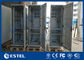 Rack Mount Outdoor Telecom Cabinet Galvanized Steel Front / Rear Access IP55