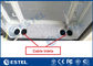IP55 19" Rack Heat Insulation Outdoor Communication Cabinets
