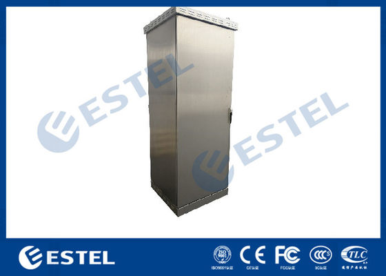 19&quot; Rack IP55 Galvanized Steel Outdoor Telecom Cabinet