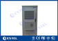 Insulated Steel 19" 27U Outdoor Telecom Cabinet Side Access