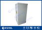 Single Wall Steel 20U Weatherproof Outdoor Telecom Cabinet For Electronic Equipment