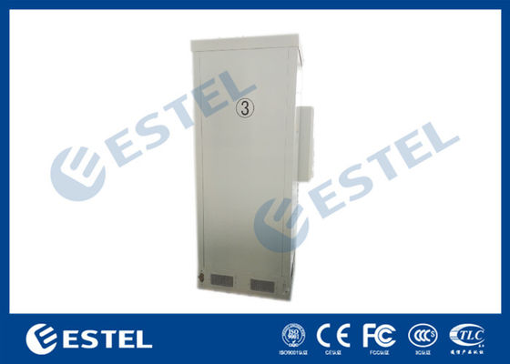 IP55 40U Outdoor Communication Cabinets Double Layer Steel 19 Inch