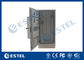 Double Wall 28U IP55 Outdoor Telecom Cabinet Waterproof Communication Shelter