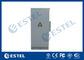 Galvanized Steel Outdoor Equipment Enclosure 32U Insulated Anti Corrosion 19 Inch Rack Cabinet