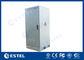 1750mm 32U Telecom Outdoor Cabinet Floor Mount 1500W Air Conditioner
