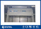 1750mm 32U Telecom Outdoor Cabinet Floor Mount 1500W Air Conditioner