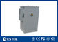 16U IP55 Steel Outdoor Telecom Cabinet Temperature Control Insulated