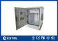18U Outdoor Electrical Cabinets And Enclosures IP55 With Rectifier Module Battery
