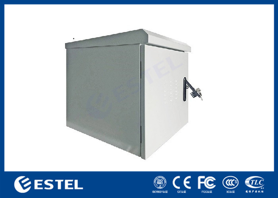 9U Pole Mounted Cabinet IP55 Outdoor Telecom Closure For Communication Base Station