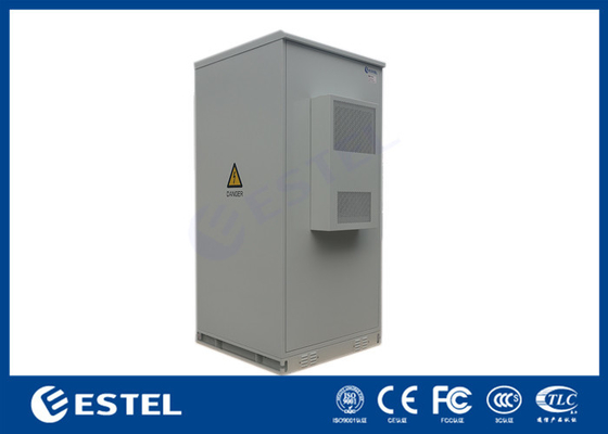 DC48V 40U 1.2mm SS Outdoor Telecom Cabinet Base Station Energy Saving