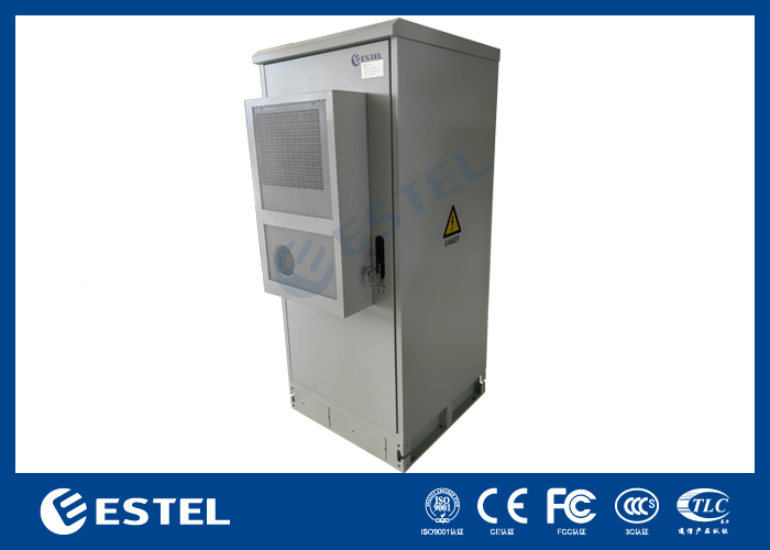 Galvanized Sheet Outdoor Telecom Cabinet with ATS Battery and Camera ...